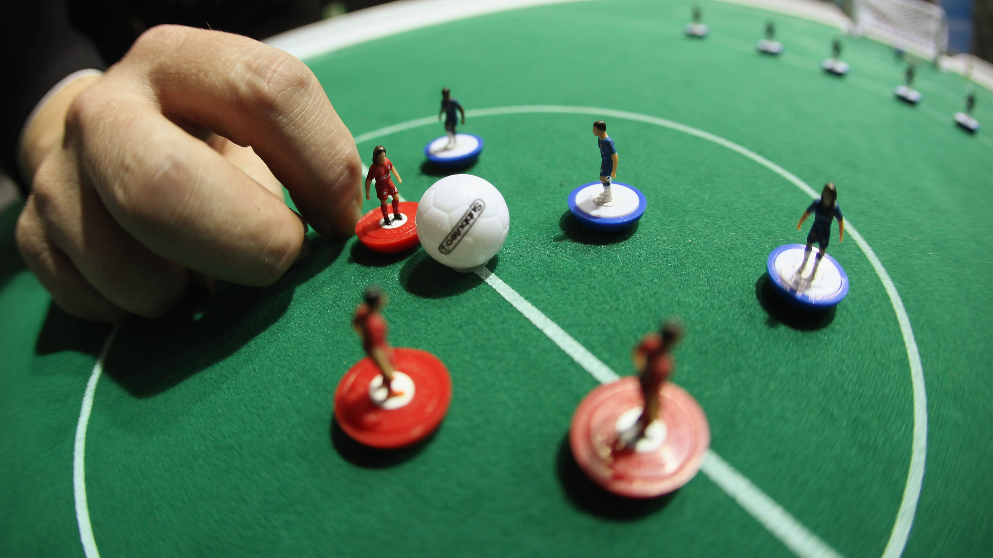 Subbuteo Skills with Manchester TFC 
