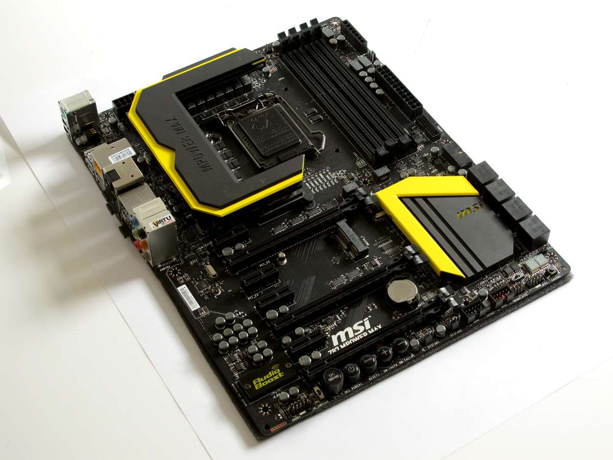 First Look MSI Z87 Mpower MAX Motherboard Atomic Motherboards PC
