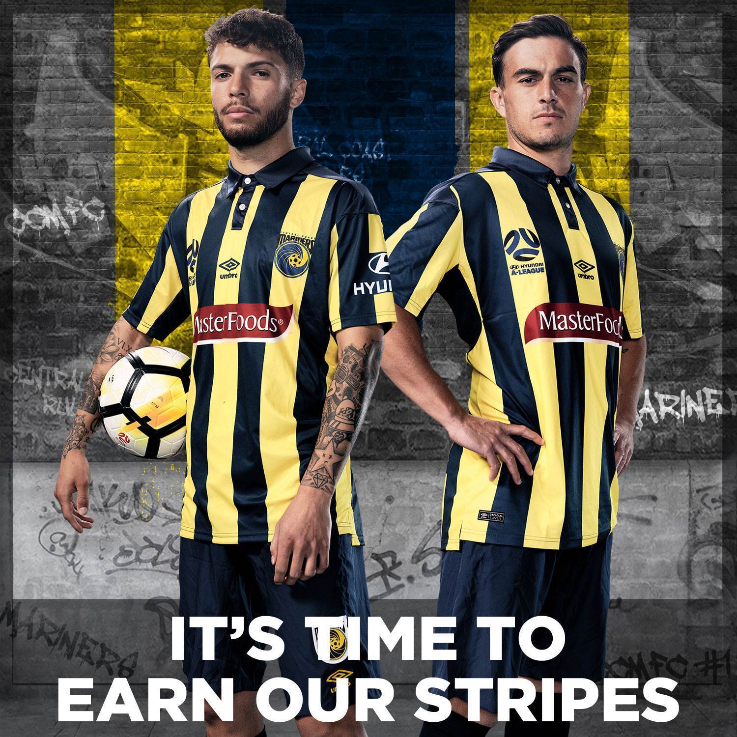 Gallery: Mariners return to stripes with new kit - FTBL