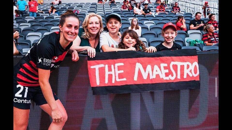 'Imagine bringing her on for the Matildas' Celebrating 100 incredible games for Mastrantonio 'Imagine bringing her on for the Matildas' Celebrating 100 incredible games for Mastrantonio