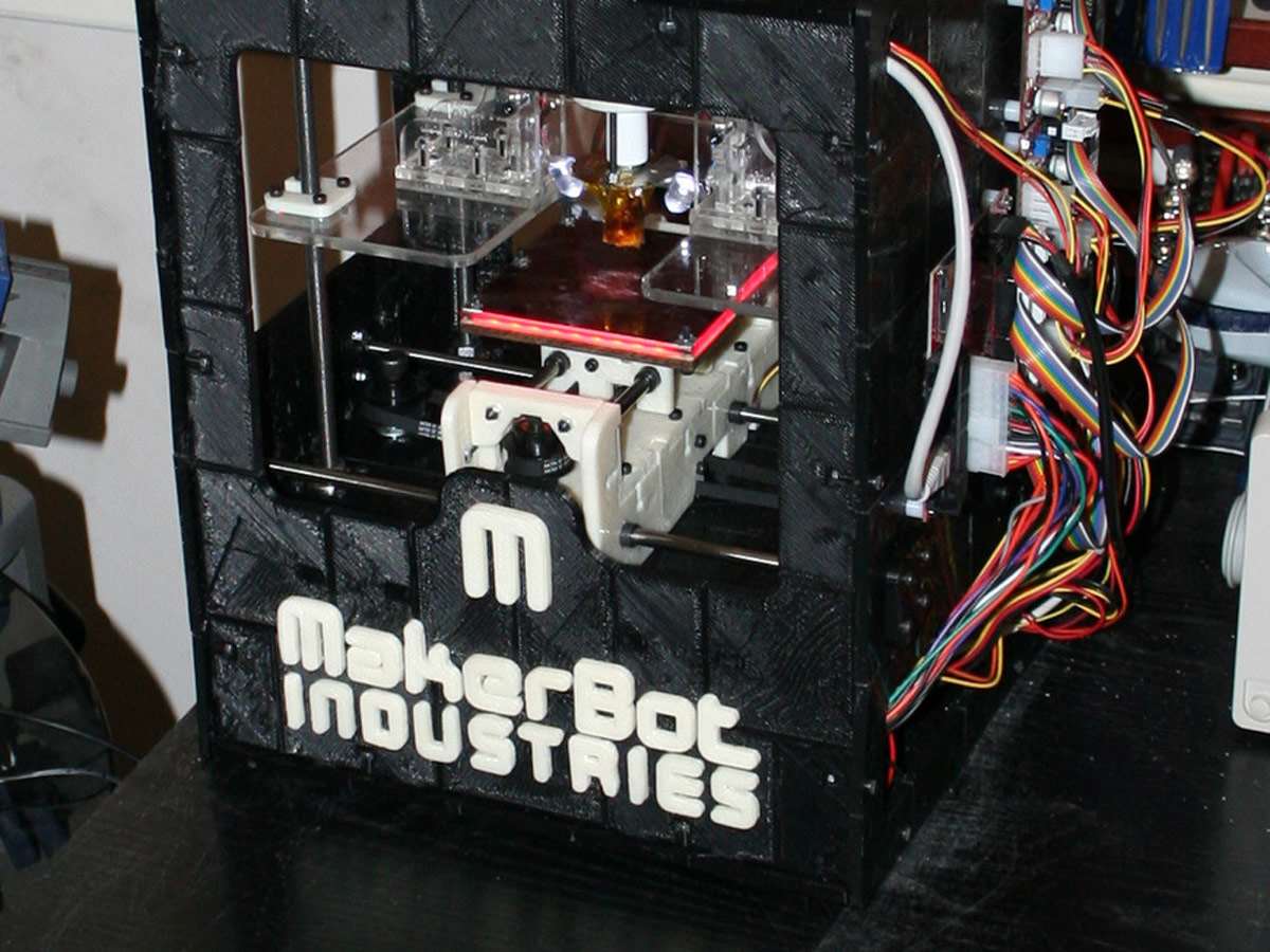 Makerbot 3D printed 3D printer