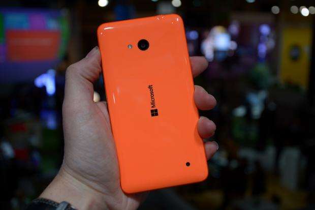 Microsot Lumia 640 - rear Microsot Lumia 640 - rear