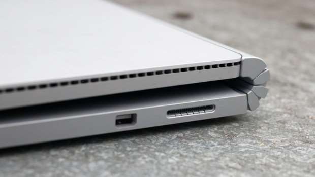 Microsoft Surface Book review: Charging port