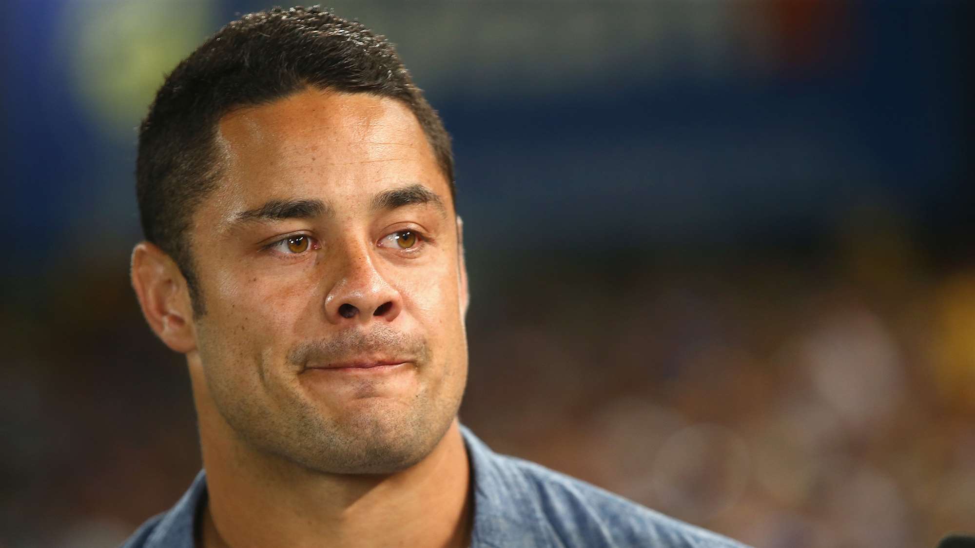 Jarryd Hayne expecting his first child with girlfriend he met on