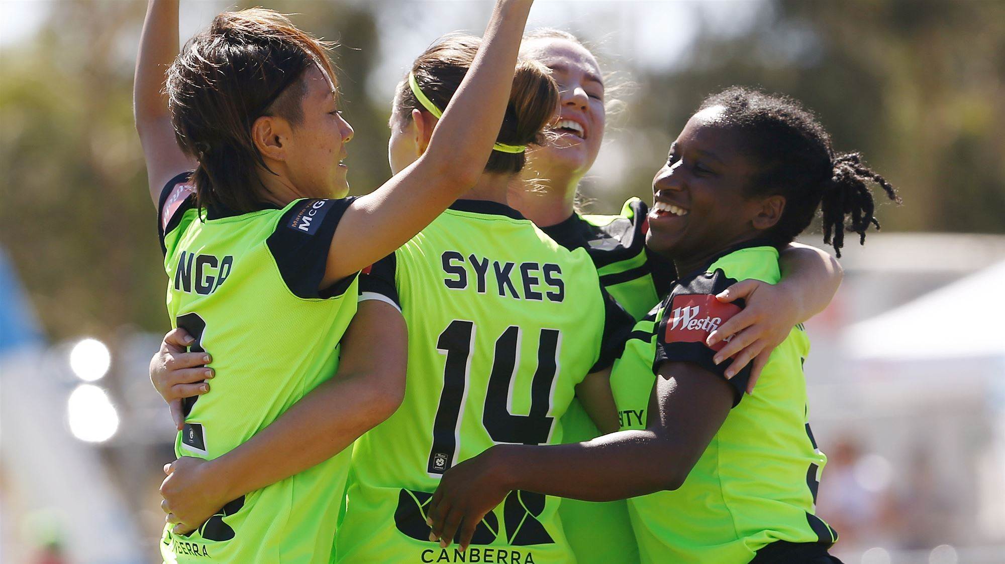 WLeague Goals galore in race for first FTBL The home of football