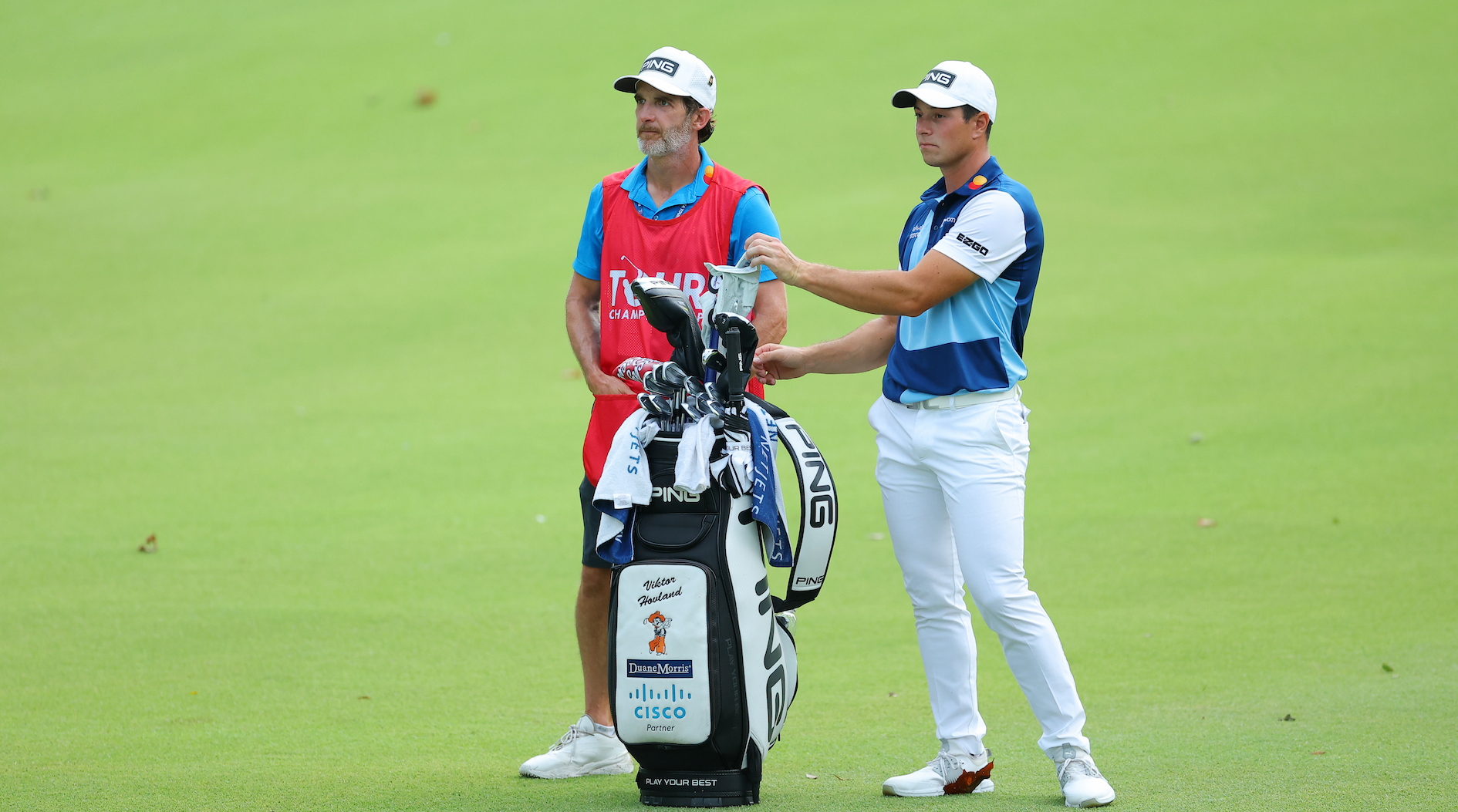 Winners Bag Viktor Hovland Tour Championship Golf Australia Magazine