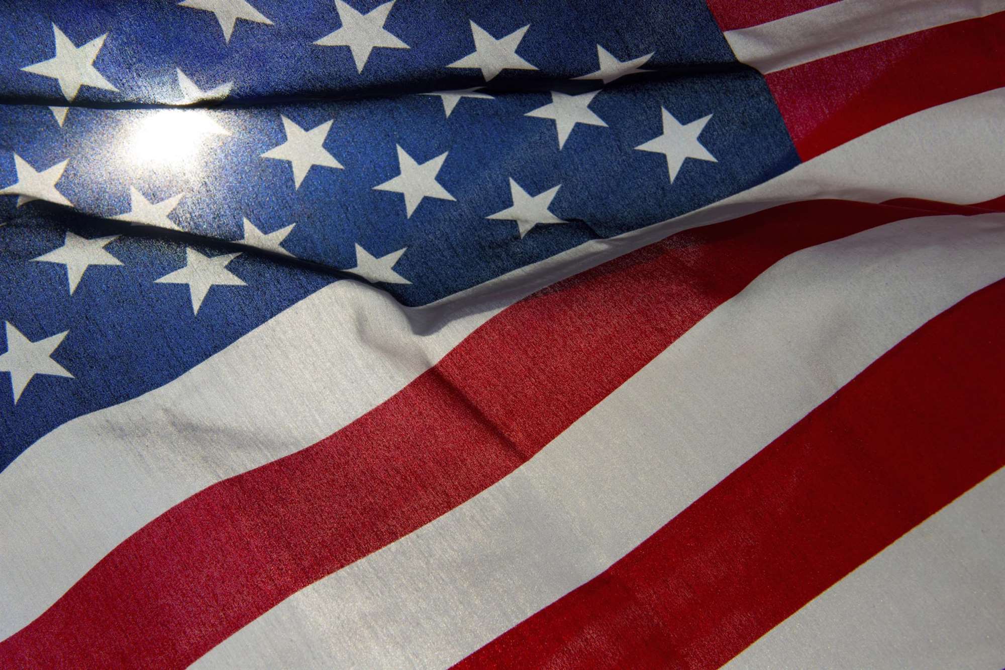 Burning The American Flag : The Flag
