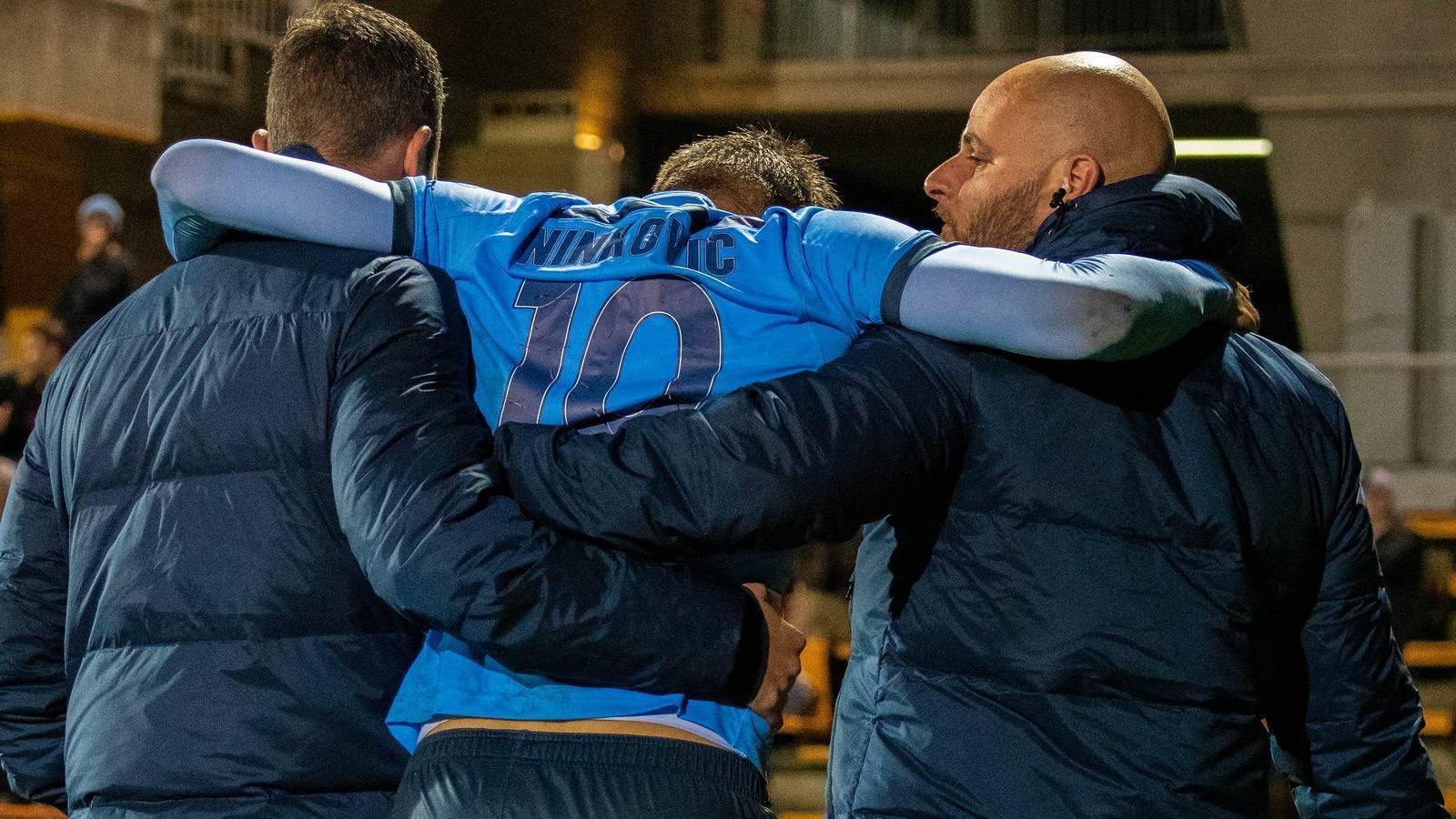 Ninkovic: 'I couldn't feel my foot...' Ninkovic: 'I couldn't feel my foot...'