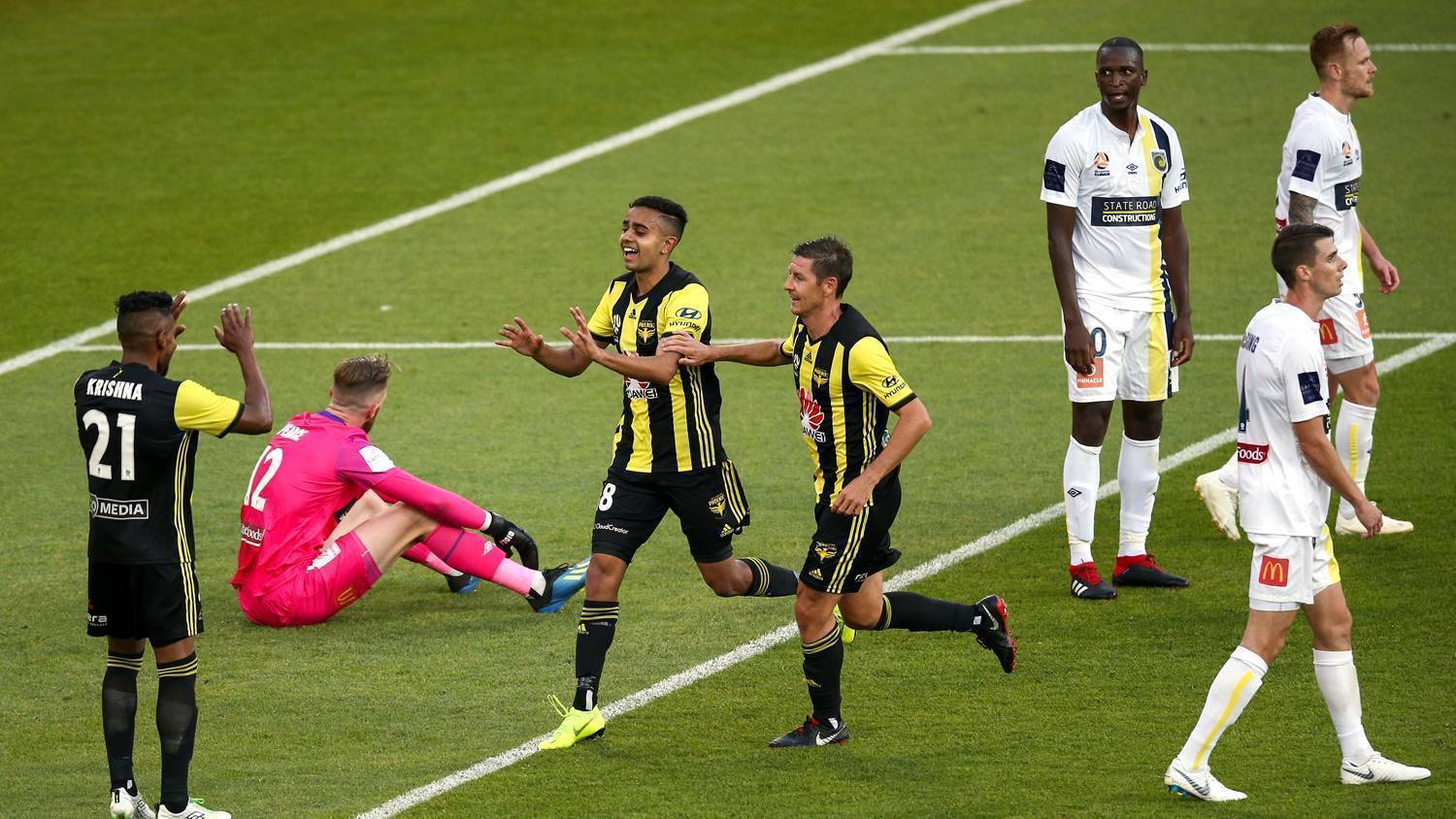 Wellington Phoenix v Central Coast Mariners player ratings Wellington Phoenix v Central Coast Mariners player ratings