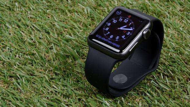 Apple Watch review - three-quarter view Apple Watch review - three-quarter view