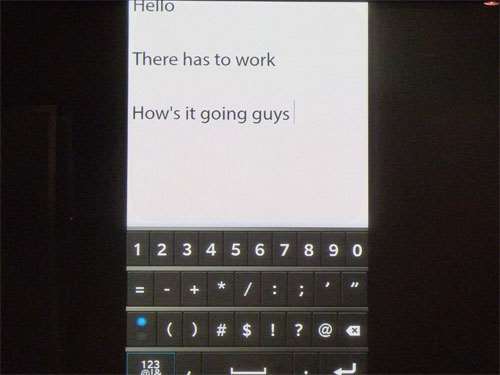 BlackBerry 10 OS – hands on preview