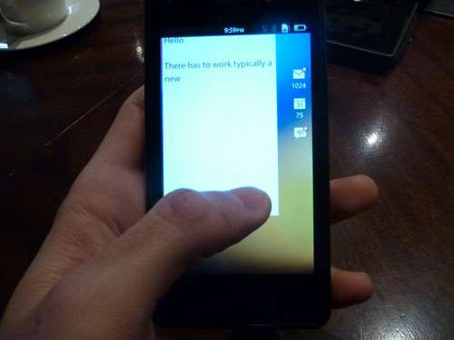 BlackBerry 10 OS – hands on preview