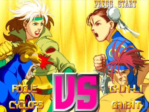 best superhero games ever x-men vs street fighter