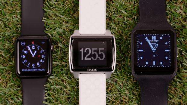 Apple Watch review - next to Intel Basis Peak and Sony Smartwatch 3 Apple Watch review - next to Intel Basis Peak and Sony Smartwatch 3