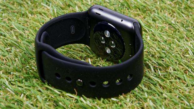 Apple Watch review - rear three-quarter view Apple Watch review - rear three-quarter view
