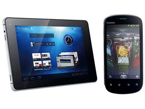 huawei launches vision phone mediapad tablet