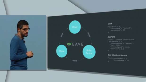 Internet of Things Google reveal Project Brillo and Weave 
