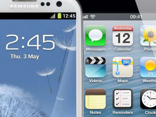 Apple iPhone 5 vs Samsung Galaxy S3