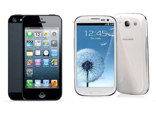 Apple iPhone 5 vs Samsung Galaxy S3