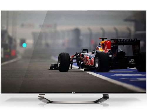 lg lm9600 thin bezel tv ces 2012