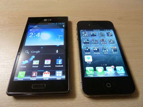 lg optimus l7 hands on review