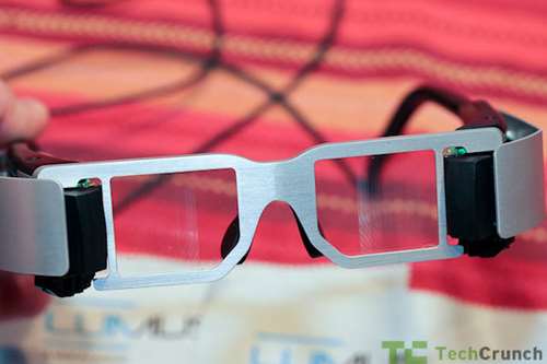 lumus video glasses 720p see through CES 2012