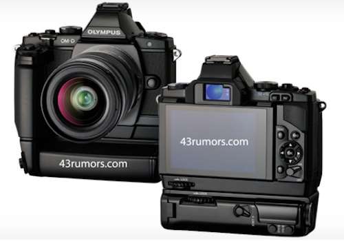 olympus OM-D front and back