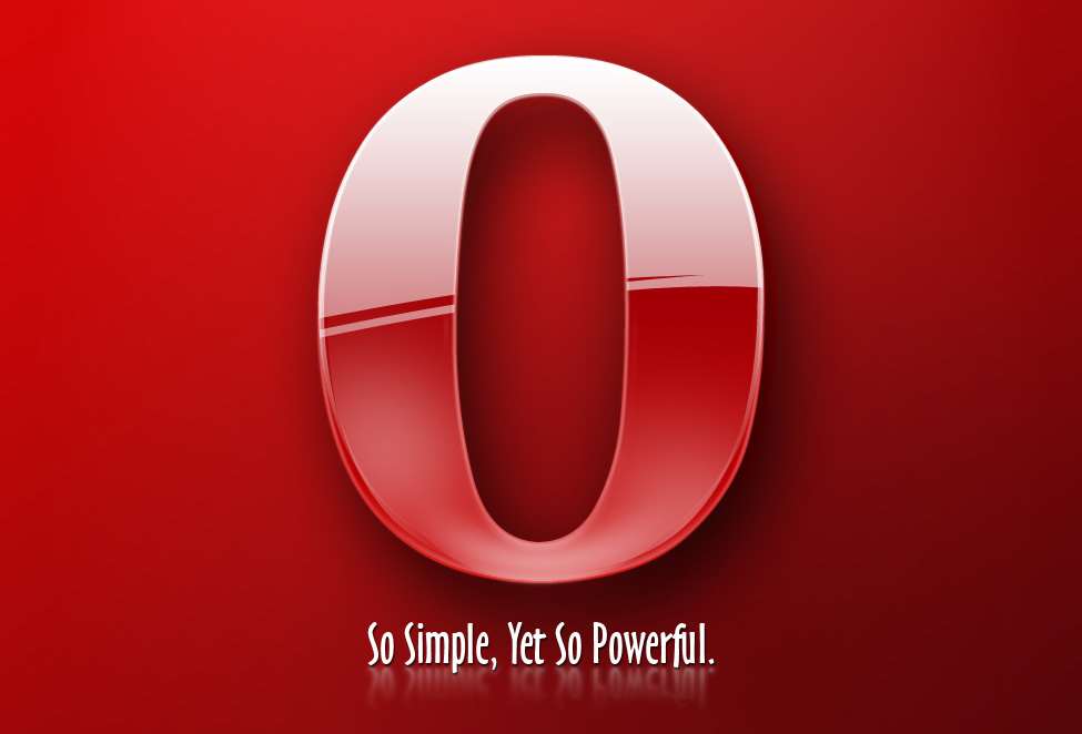 Opera mini with flash