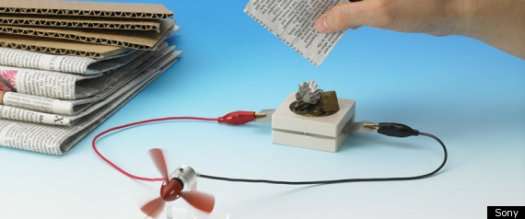 Eco-Friendly Battery Runs on Old Newspapers | Tech ...