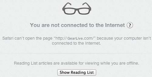 Safari Offline Reading List