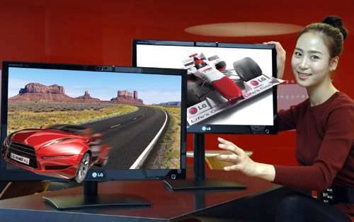 LG 3D DX2500 glasses-free 3d monitor