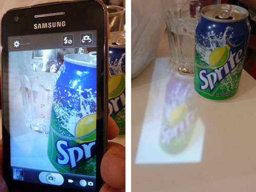 samsung galaxy beam hands on review