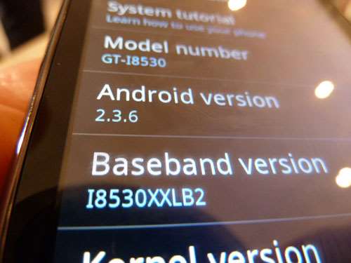 samsung galaxy beam hands on review