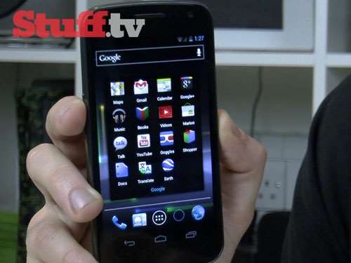 Samsung Galaxy Nexus video preview