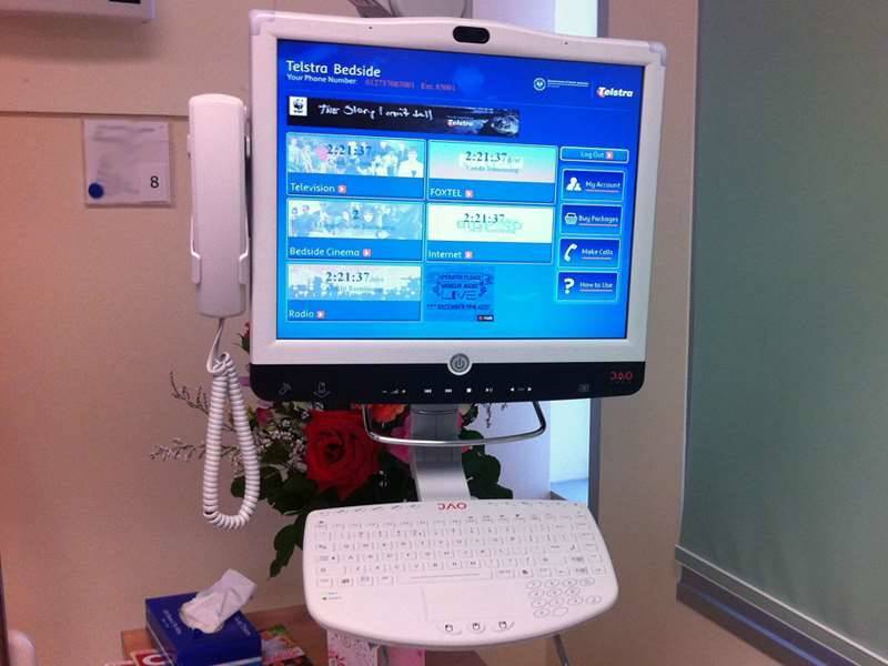 SA hospitals deploy touchscreen bedside units Strategy iTnews