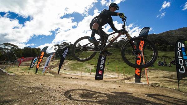All out action in the All-Mountain Assault in Thredbo