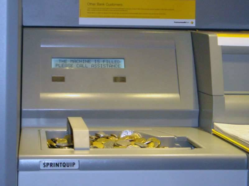 coin deposit machine public bank