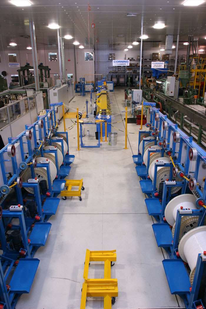 Corning's fibre optic manufacturing plant iTnews