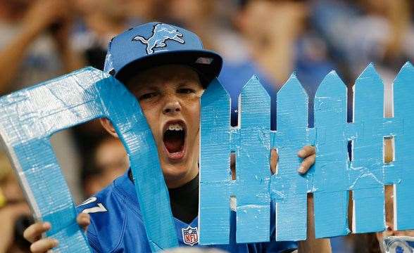 The Detroit Lions Cheerleaders perform during the Detroit Lions News  Photo - Getty Images