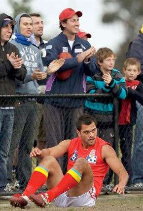 Hunt Karmichael Hunt will be knocked down, but he’ll get up again ... he has to.
