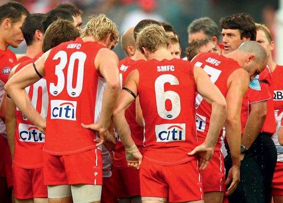 RoosCoaching When Roos brings the Swans in close, his charges listen up – always have