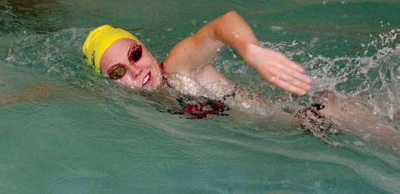 Pentathlon Chloe Esposito Swim