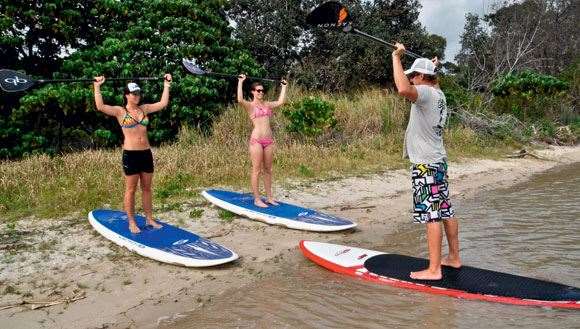Surf-Sweep PaddleBoarding