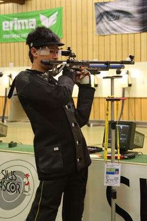 Those “good results” include a third-placing in the 10m Air Rifle final