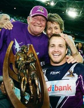 IS208DrinksWith01 Jack, Jackie and their son, Clint, had the last laugh when the Storm won the comp in 2007.