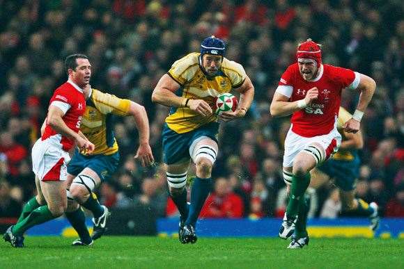 IS208TrainingDay08 A 70m try was the result of this Chisholm burst against Wales last year.