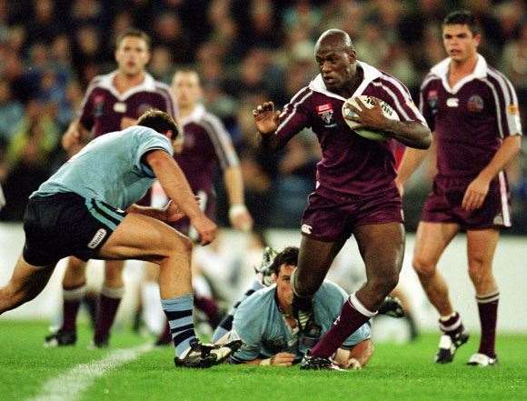 IS213DrinksWith07 State Of Origin – his favourite stage.