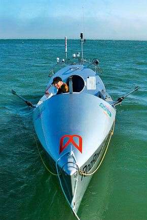 SavageBoat Nothing high-tech about her boat. Especially its engine.
