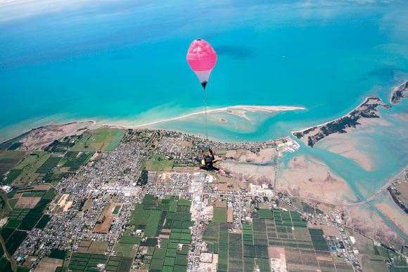 SkyDiveAbelTasman Sky Dive Abel Tasman NZ