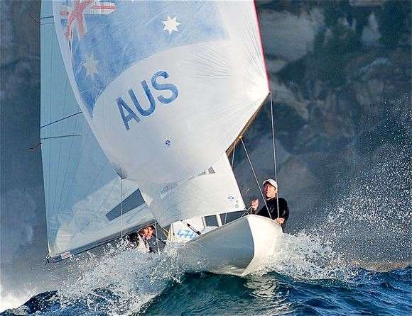 Training-6 The 470 is an Olympic class of sailing.